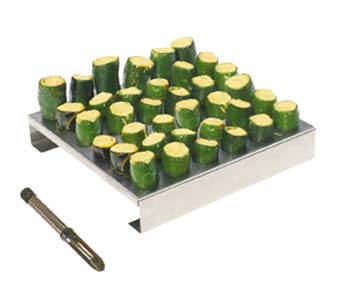 KingKooker Jalapeno Rack with Corer